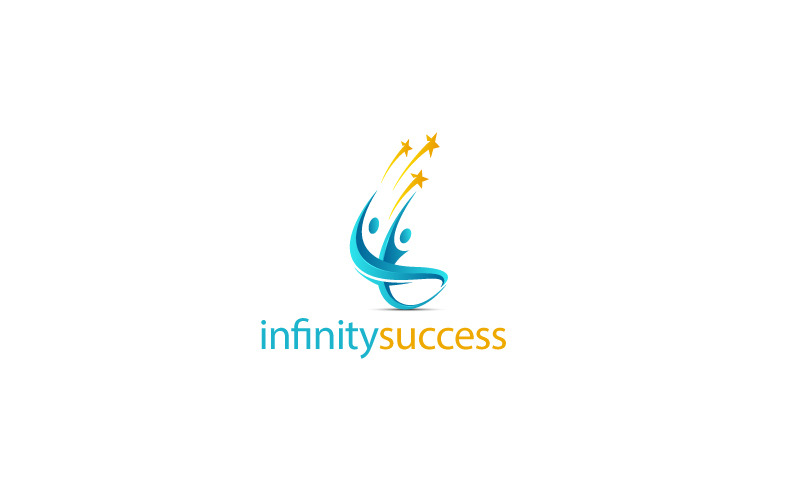 Winner human logo design. Success logo design. Stock Vector by ©irfanalvi  159451728