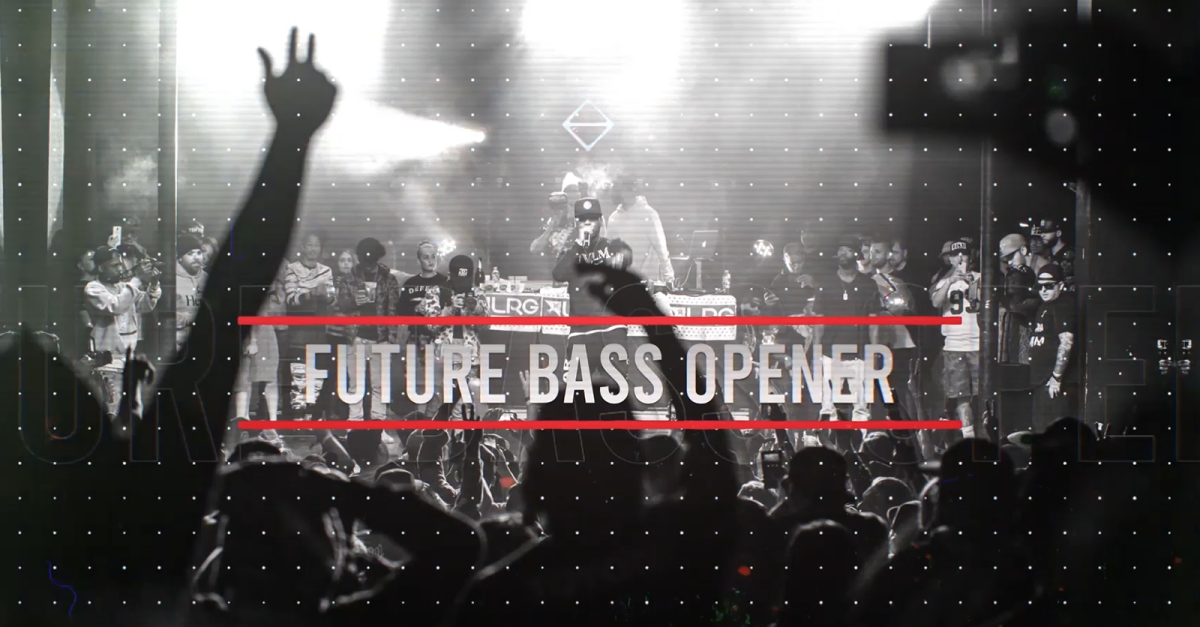 Future Bass Opener After Effects Template TemplateMonster