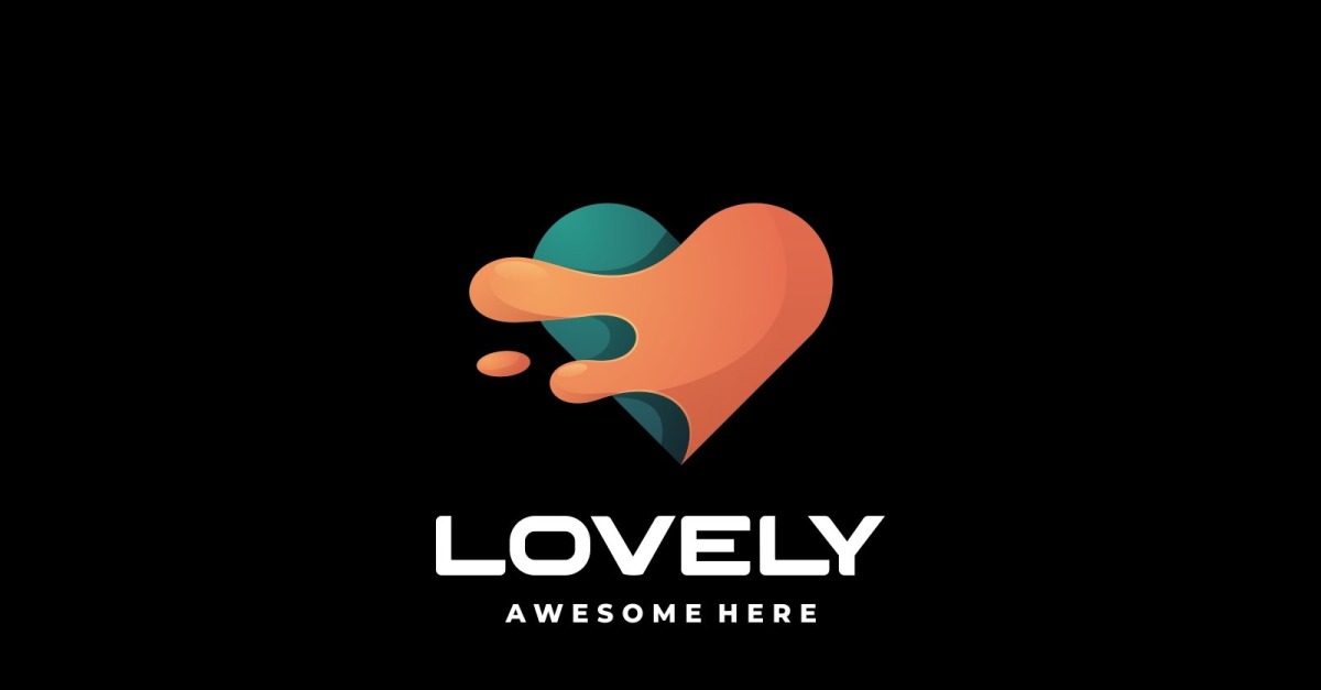 Lovely Fluid Gradient Logo #236398 - TemplateMonster