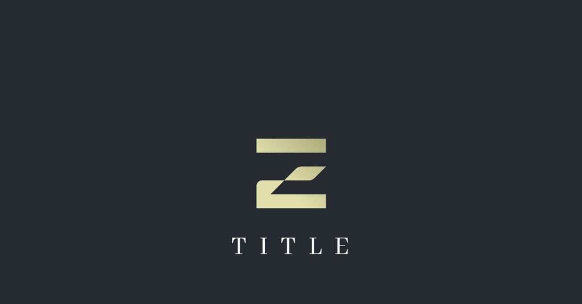 Luxury Elegant Letter E Gold Monogram Logo - TemplateMonster