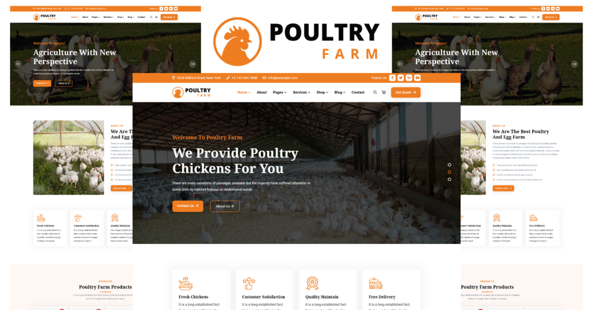 Poultryfarm - Poultry Farm HTML5 Template