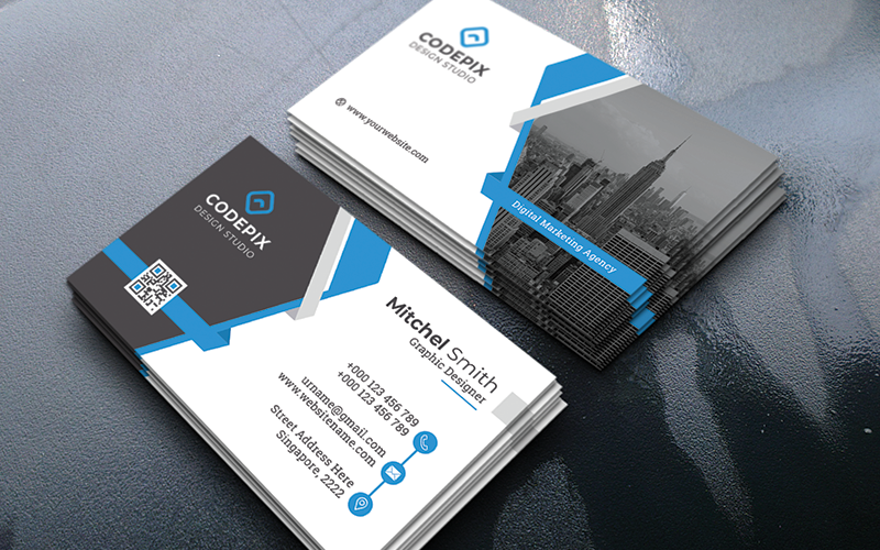 Business Card 110 Templates - Corporate Identity Template