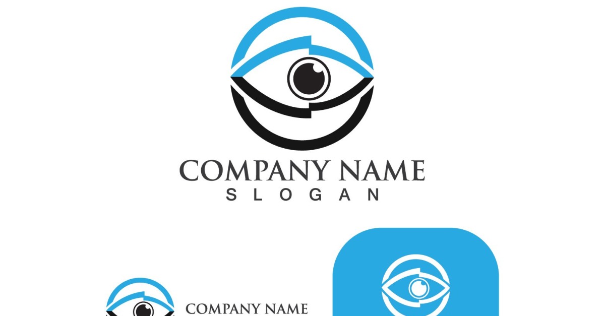 Eye Care Vector Logo Design V8 #239057 - TemplateMonster