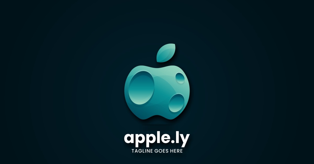 Apple Color Gradient Logo Design #239330 - TemplateMonster
