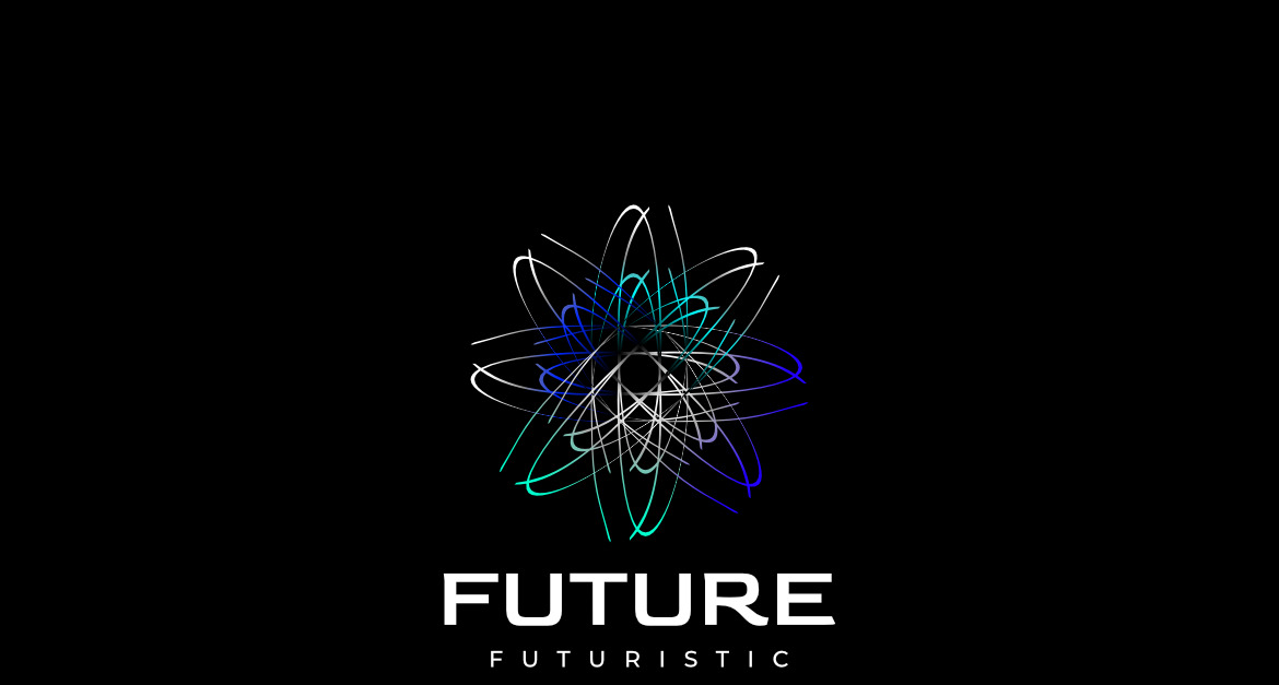 Trend Futuristic Line Techno Logotyp - TemplateMonster