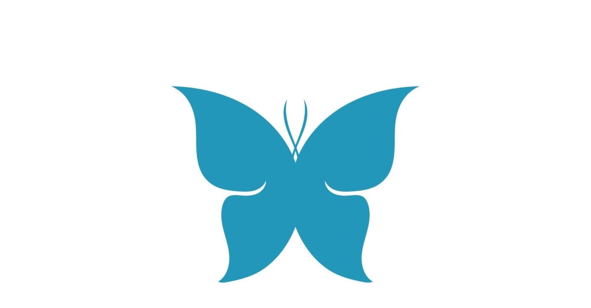 Butterfly Logo Elements Vector Eps V12 - TemplateMonster