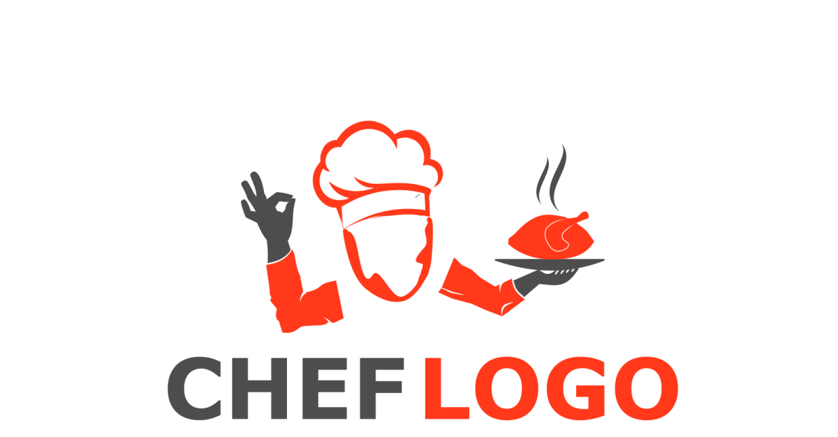 Chef And Restaurant Custom Design Logo Template