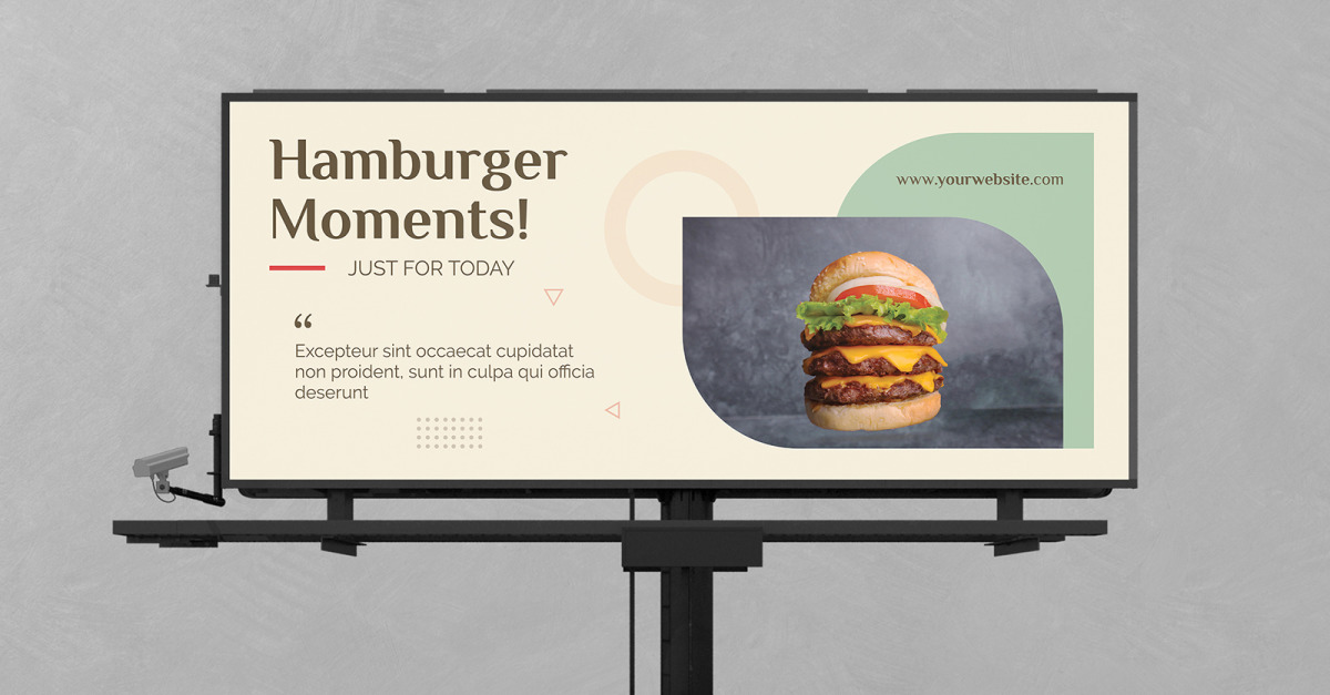 Food Billboard PSD Templates #245499 - TemplateMonster