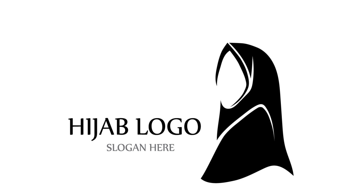 Hijab Logo And Symbol Template V3 #245696 - TemplateMonster