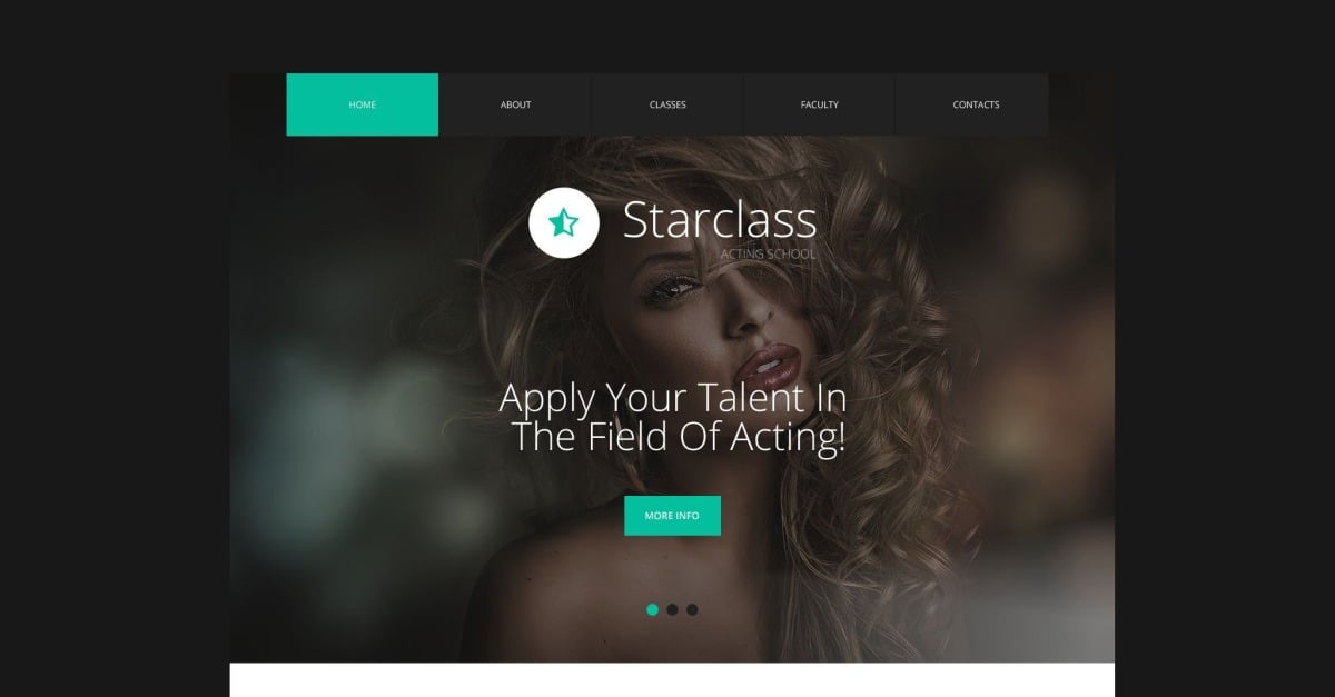 Free Education Responsive Website Design - TemplateMonster