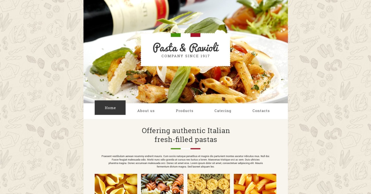 Free Food Store Responsive Website Template TemplateMonster