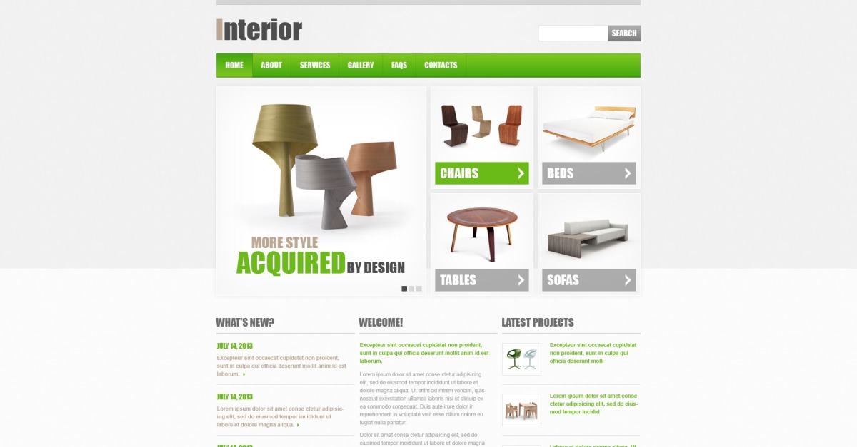 Free Furniture Responsive Website Theme 248409 Original 