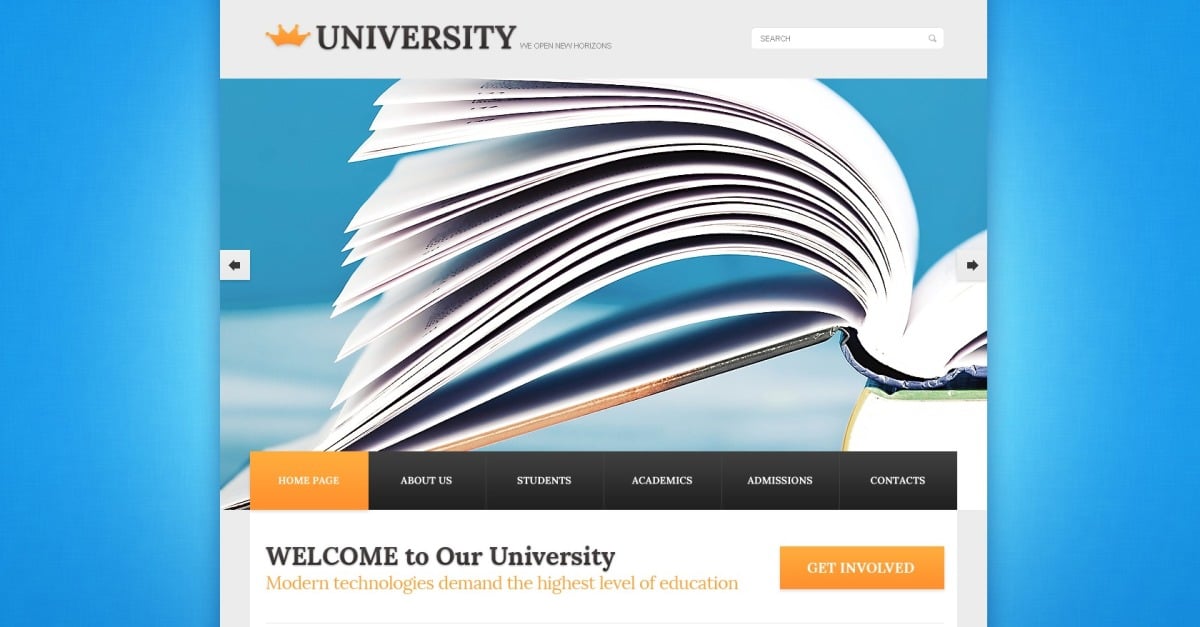 Free Institution Website Template #248676 - TemplateMonster free-institution-website-template-248676-templatemonster