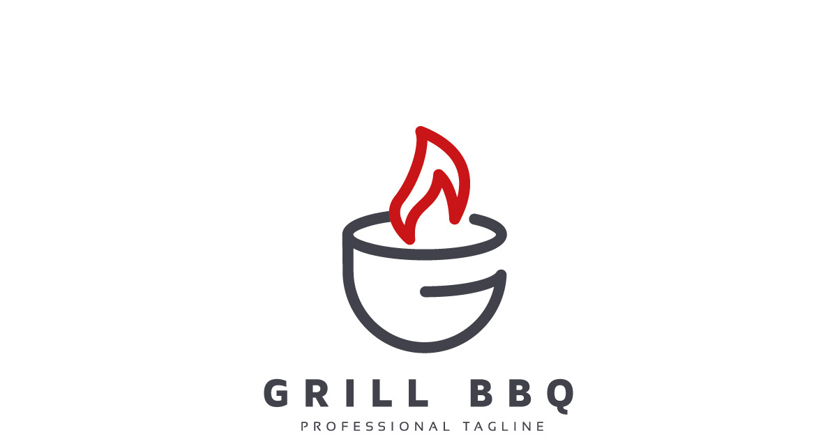 Barbecue Logo And Grill Labels, Badges, Logos And Emblems. Set Of BBQ Logo  Vector Templates Isolated On White Background. Steak House Restaurant Menu  BBQ Logo Design Elements. BBQ Logo Design. Royalty Free