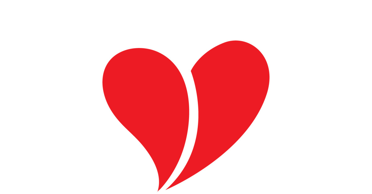 Love Heart Logo Icon Template Vector V11 - TemplateMonster