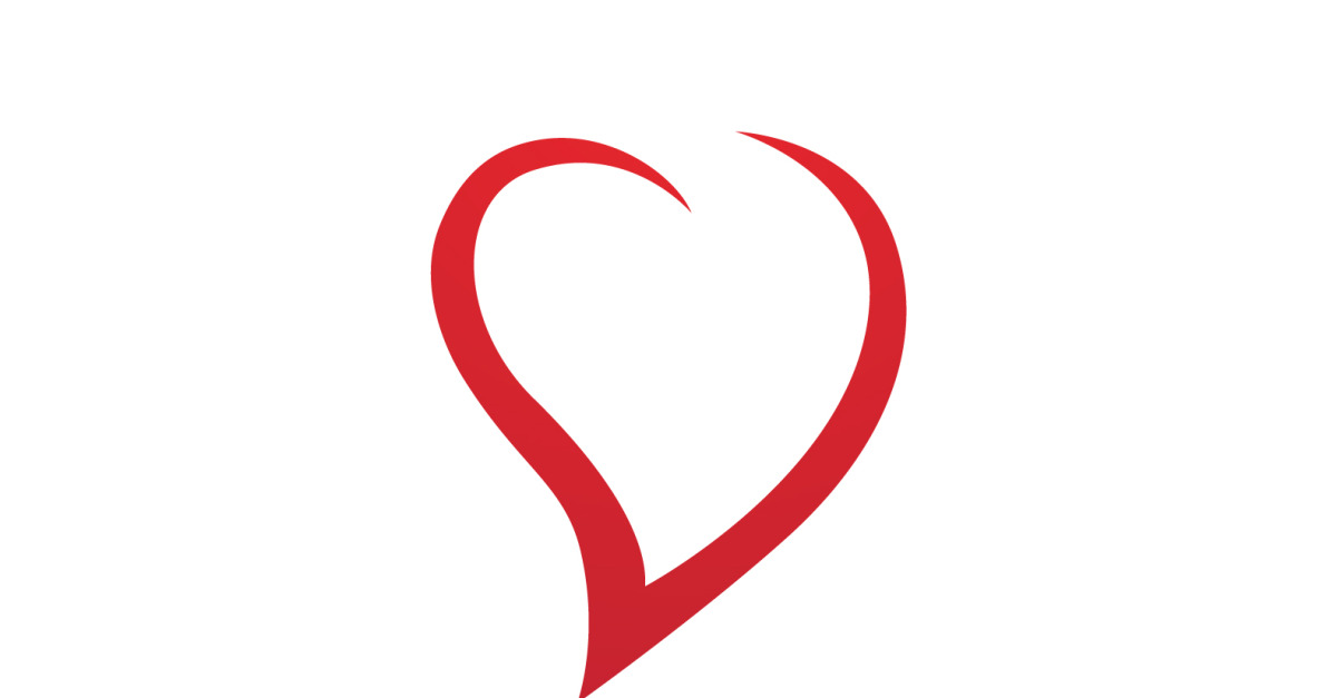Love Heart Logo Icon Template Vector V4 - TemplateMonster