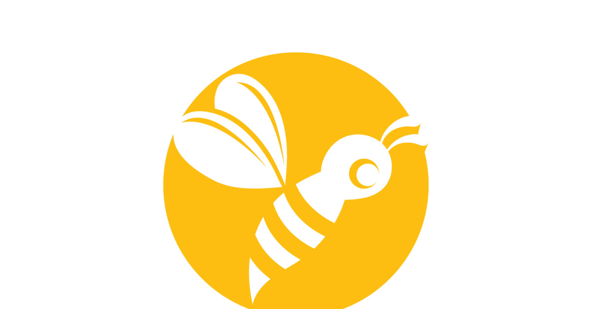 Arı Petek Logo Hayvan Vektör V12 #251728 - TemplateMonster
