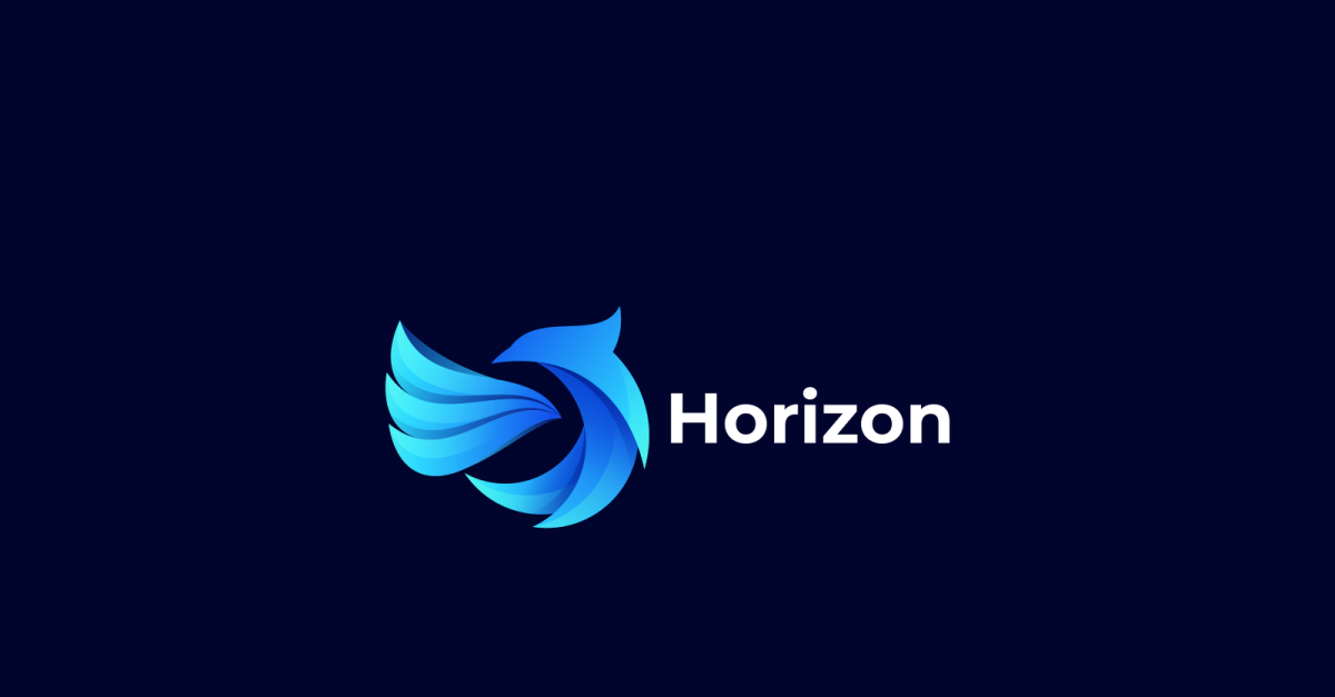 Vector Bird Gradient Color Logo #252185 - TemplateMonster