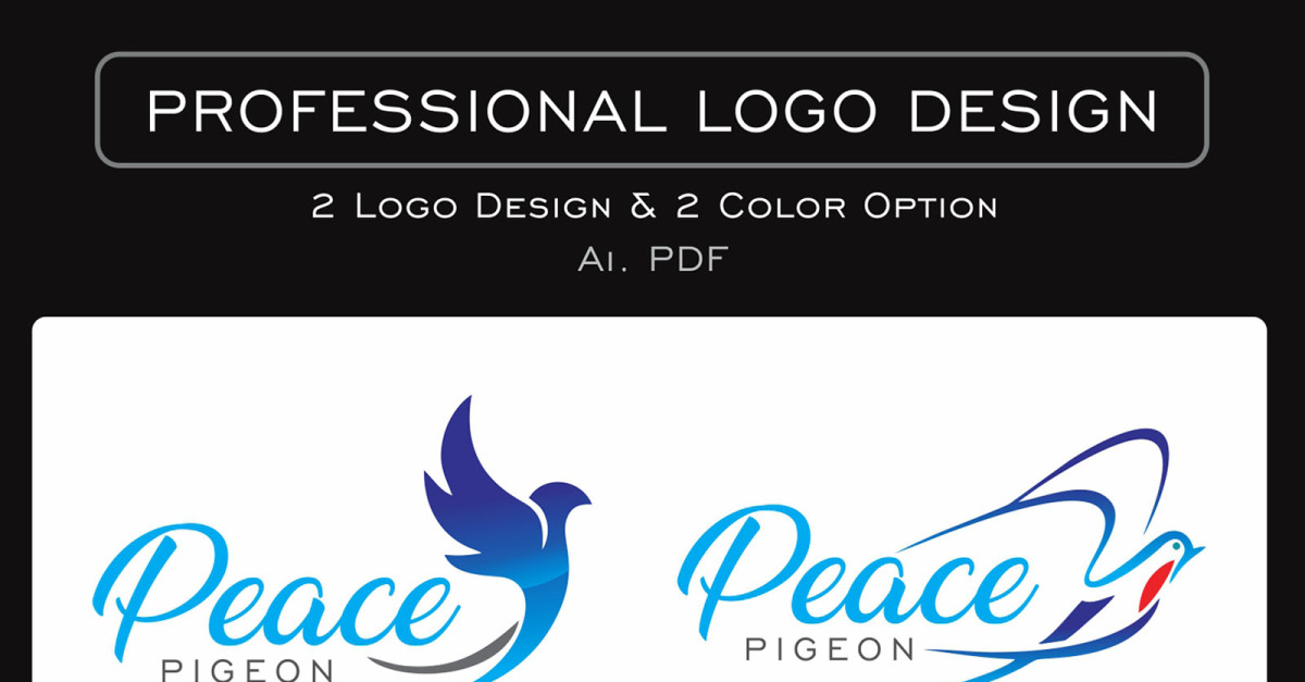 Virtual Pigeon Logo Design Stock Illustration 2109073409 | Shutterstock