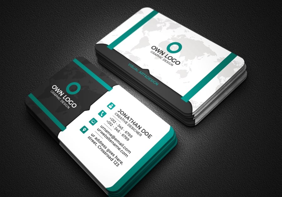 Business Card Template 01 #252791 - TemplateMonster