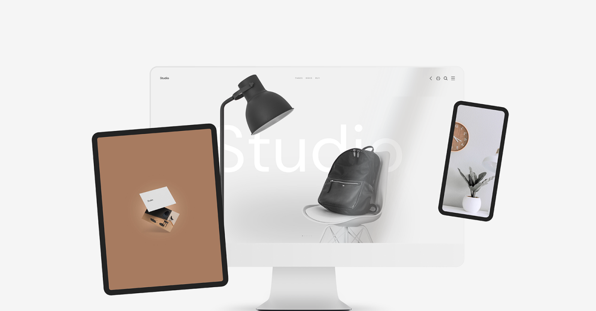 Studio: Elegant Minimal Bootstrap HTML5 Theme