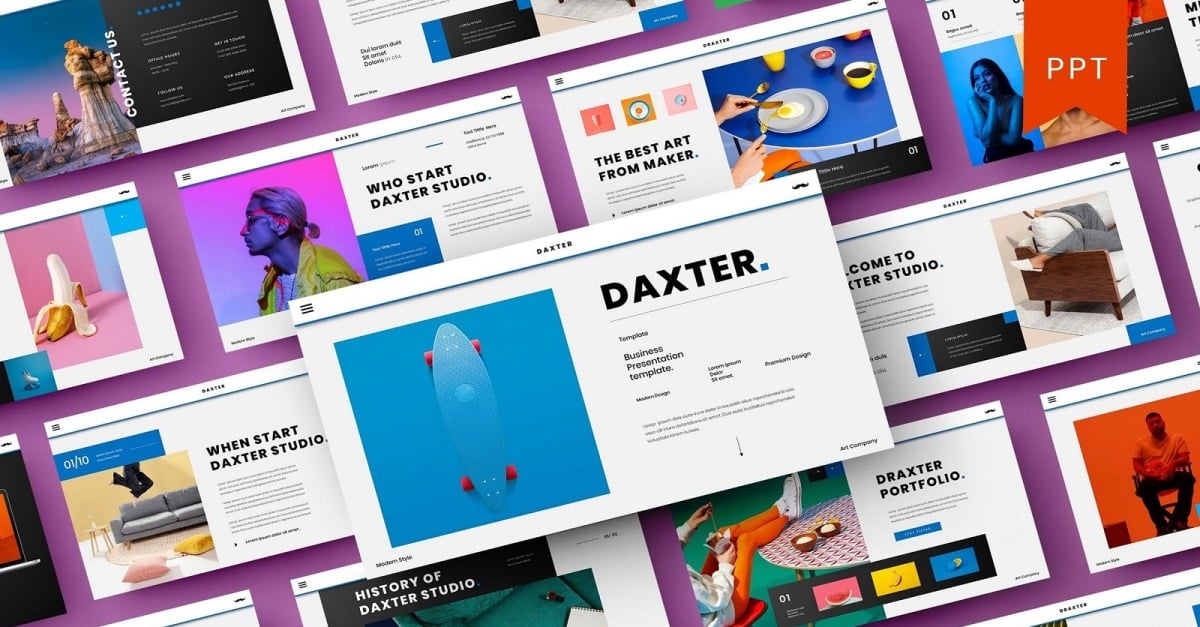 Draxter – Business PowerPoint Template - TemplateMonster