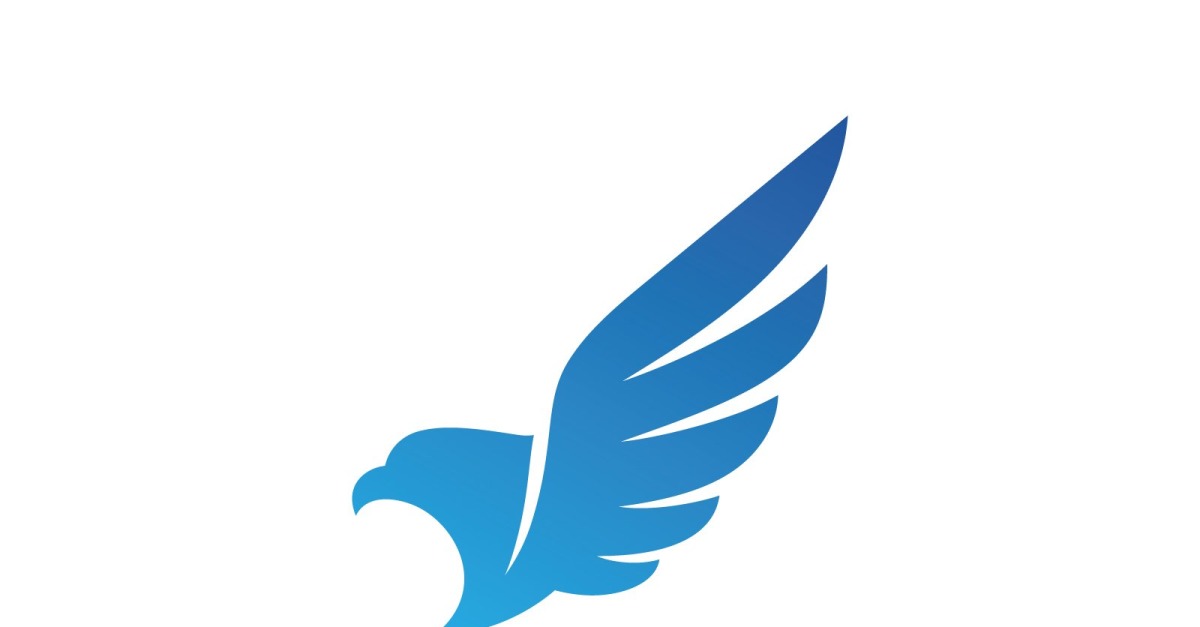Eagle Wing Logo Vector Design V10 254265 TemplateMonster