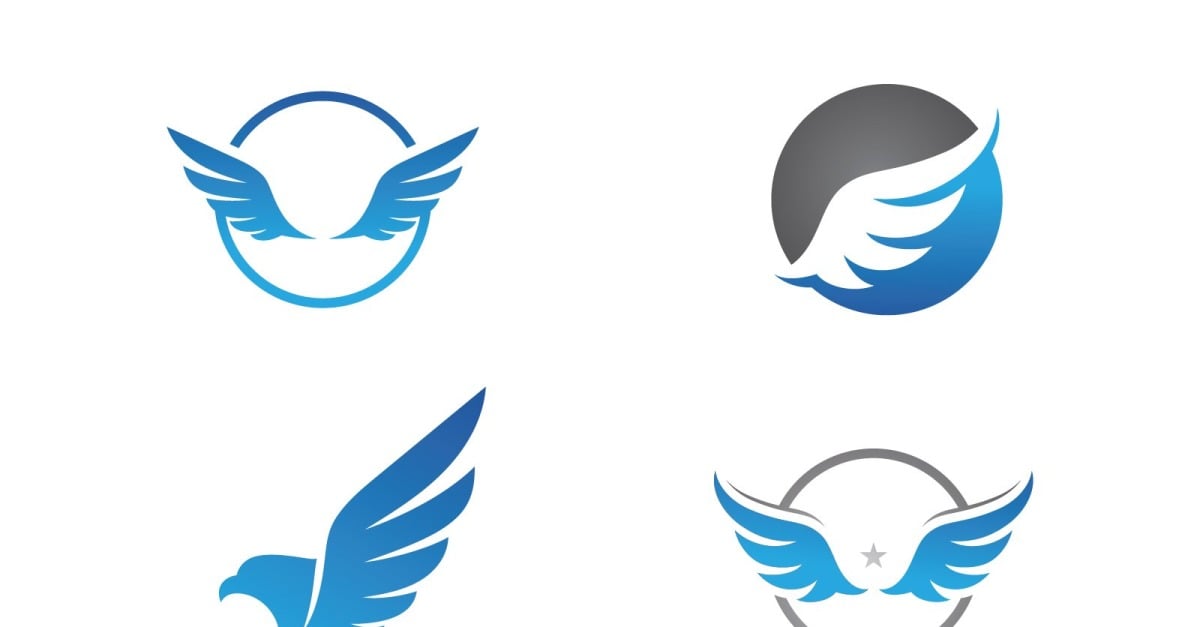 Shield With Wings Png - Blue Wings Logo Transparent, Png Download ,  Transparent Png Image - PNGitem