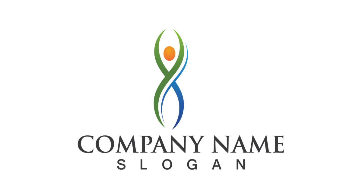 Health Life People Success Life Logo Vector V4