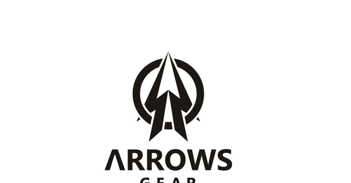 Arrow Gear Logo And Symbol Vector #254521 - TemplateMonster