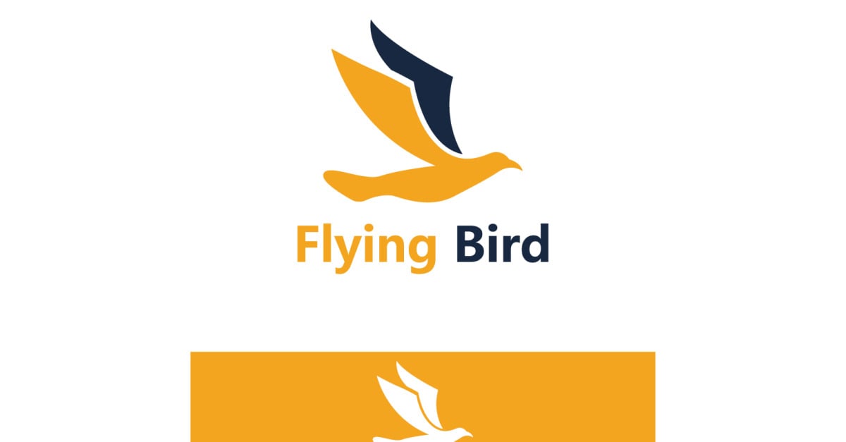 Flying Bird Logo Vector & Photo (Free Trial) | Bigstock