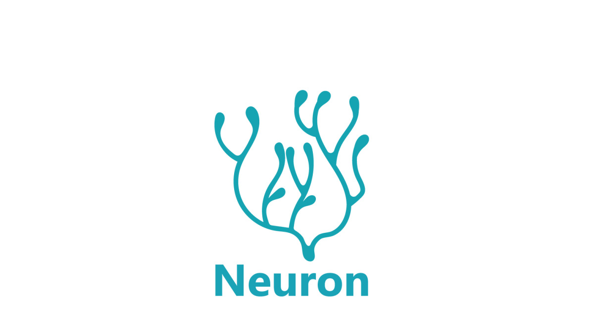 Neuron Logo Design Vector Nerve Cell Graphic by AR Graphic · Creative  Fabrica