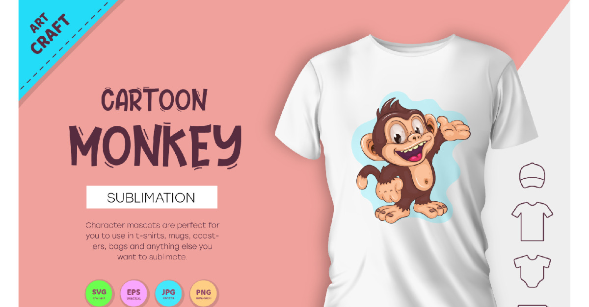 Cute monkey shop t shirts