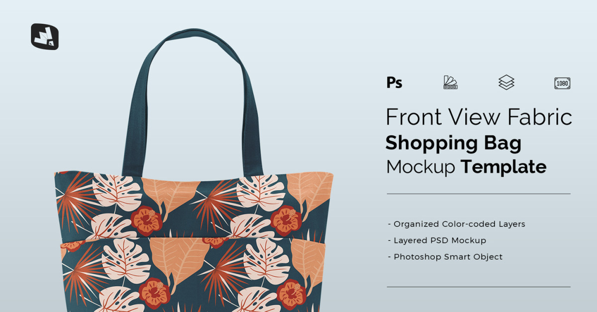 Fabric discount shopping bag