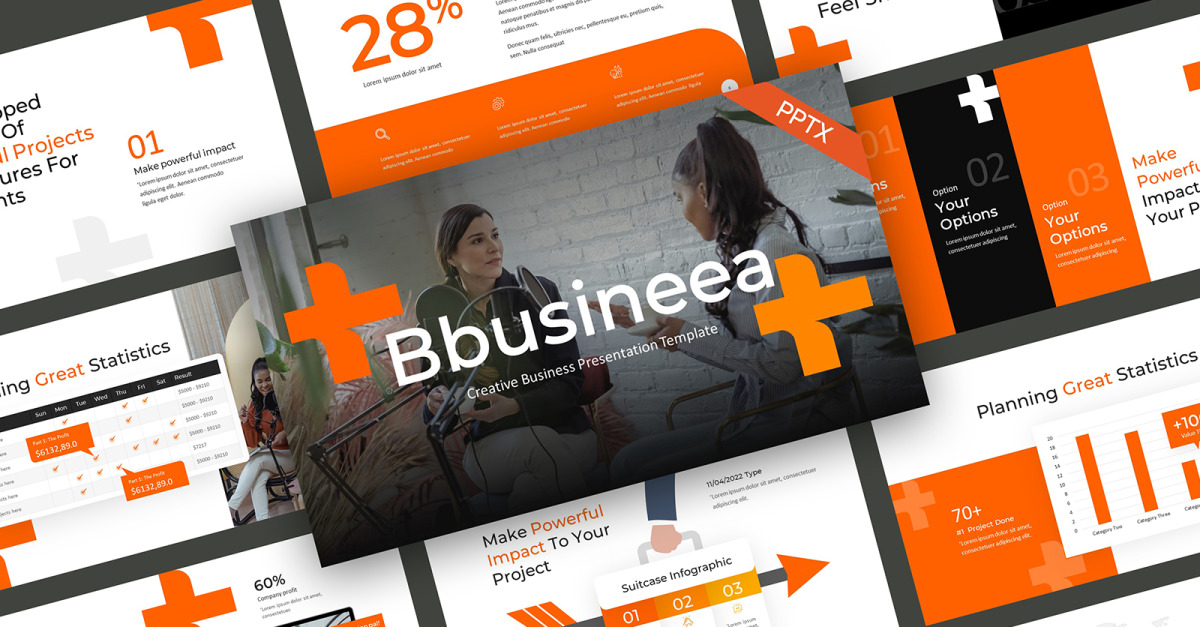 Bbusineea Creative Business PowerPoint Template