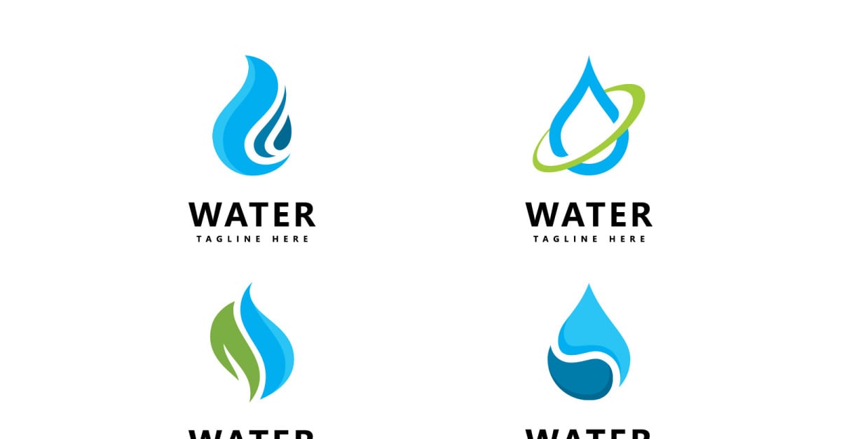 Water Drop Logo Inspiration