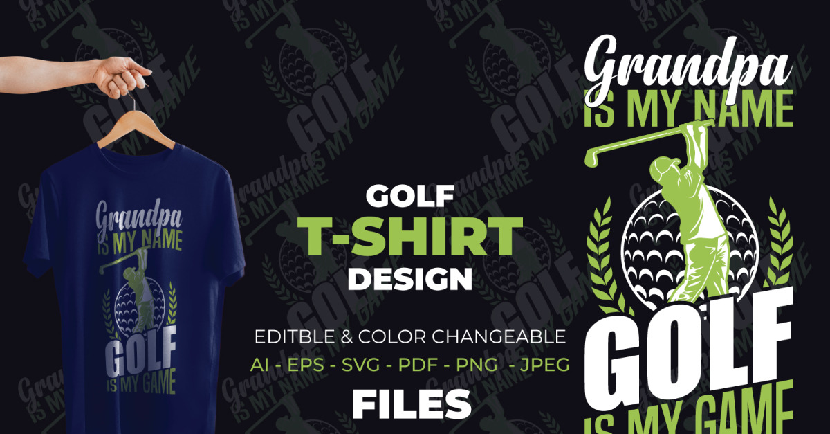 Golf t hot sale shirt design