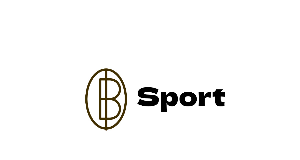 Buchstabe B Sportball Energisches Logo TemplateMonster