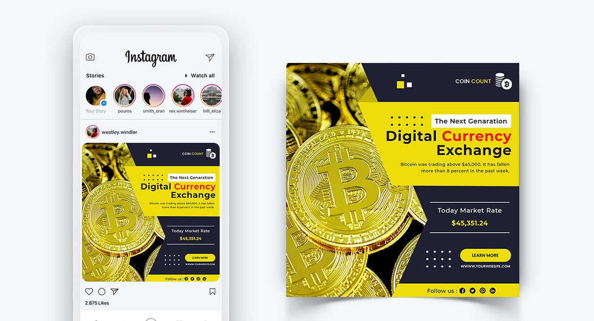 cryptocurrency instagram