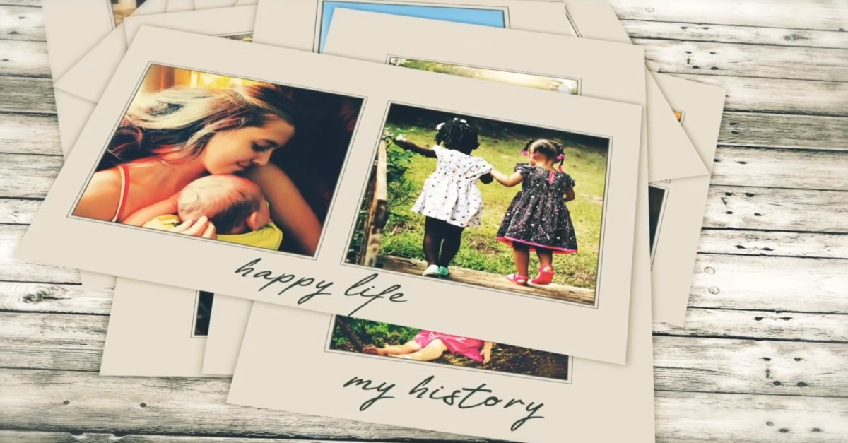 after effects templates photo collage gallery free download