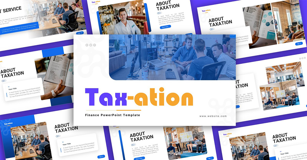 Taxation Finance Multipurpose Powerpoint Presentation Template Taxation Finance Multipurpose Powerpoint Presentation Template