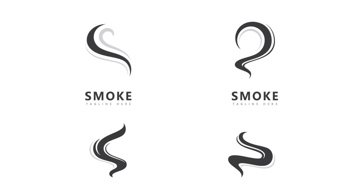 Letter S Smoke Logo Royalty Free SVG, Cliparts, Vectors, and Stock  Illustration. Image 153094320.