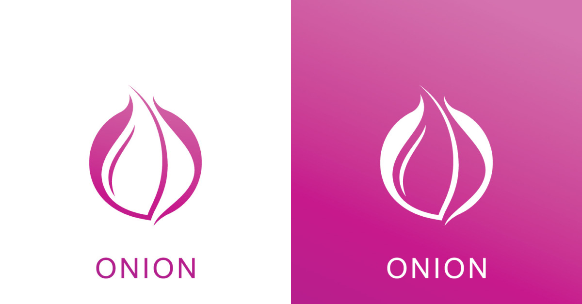 Onion Fresh Leaf Logo Design Element Stock Vector (Royalty Free) 1851318406  | Shutterstock | Leaf logo, Logo design, Design element