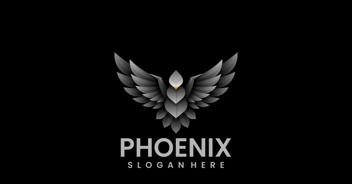 Phoenix Gradient Logo Style Vol.2 #269872 - TemplateMonster