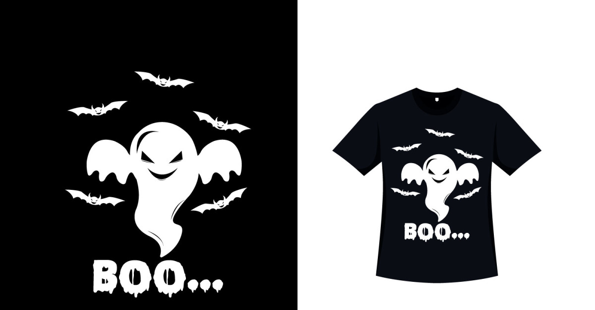 Fantasma Camisa Feliz Do Halloween Design Da Abóbora Tshirt Design Modelo  Do Vetor De Desenho Ilustração Stock - Ilustração de fantasma, carta:  226558301