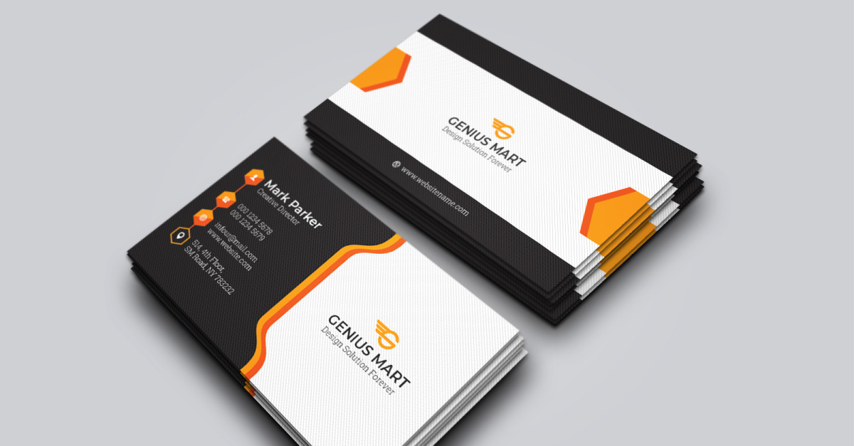 Corporate Business Card Template 139 - TemplateMonster