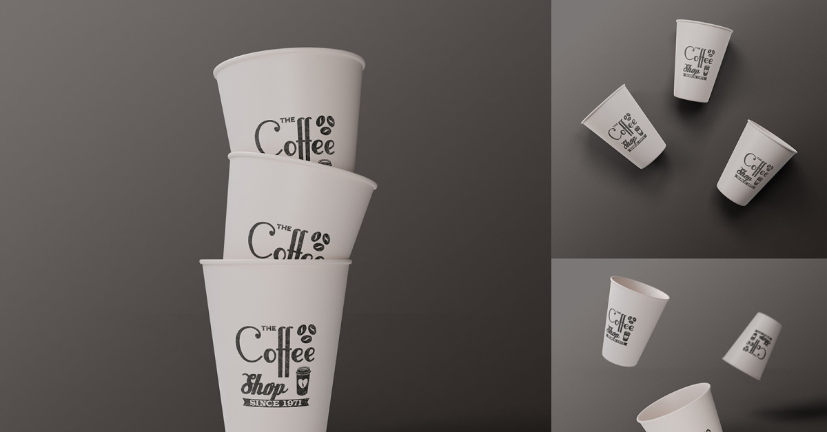 Milkshake Cup Mockup Bundle (2278925)