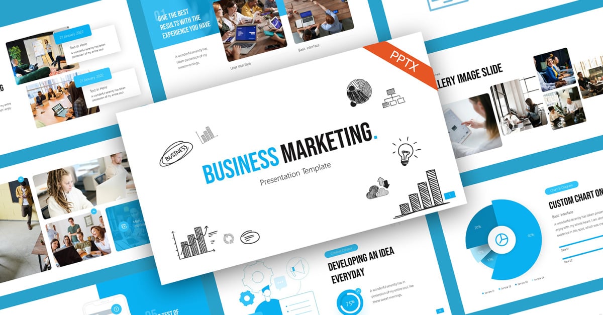 Bmarketing Business Marketing PowerPoint Template