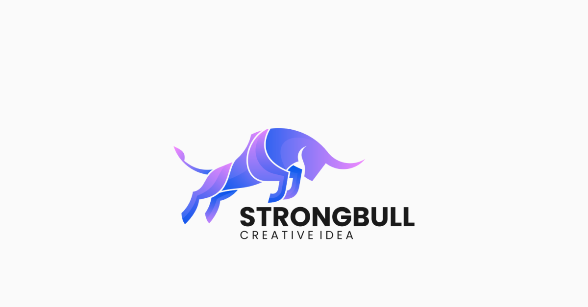 Silne Byk Gradient Logo 2 #275722 - TemplateMonster