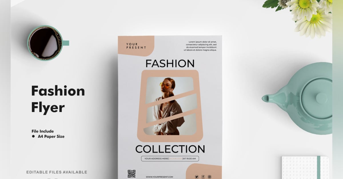 Fashion Collection Flyer Design #276080 - TemplateMonster